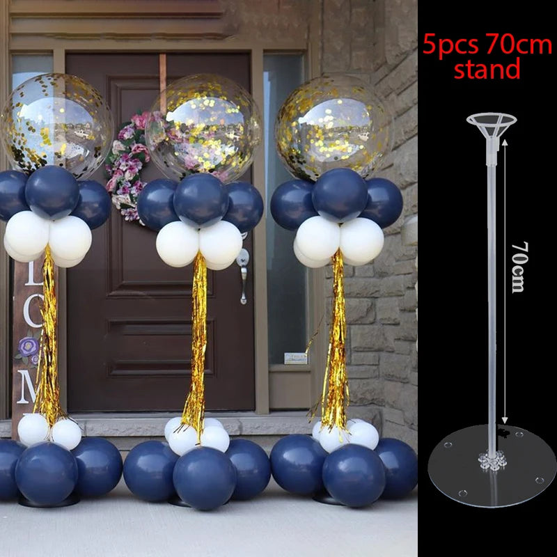 Adjustable Balloon Column Stand Kit Base and Pole Decorations for Baby Shower Graduation Birthday Wedding Party Balloon Tower